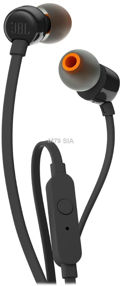 „JBL T110“ juodos ausinės