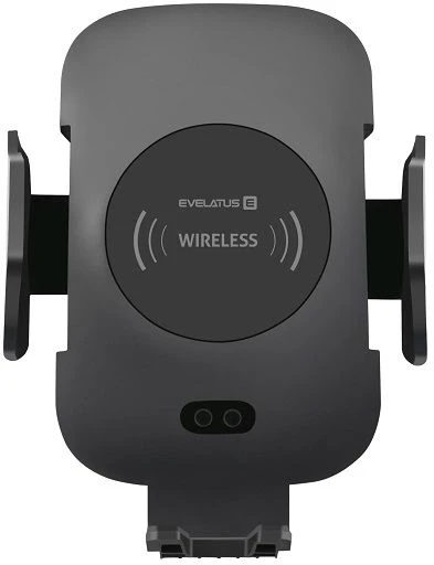 „Evelatus Auto uchwyt“ automobilio laikiklis su belaidžiu įkrovimu 10W WCH01 Juodas WCH01BK