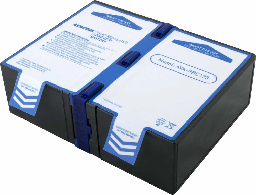 AVACOM RBC123 PAKEITIMAS – UPS Akumuliatorius (2 Vnt. BATERIJAS)
