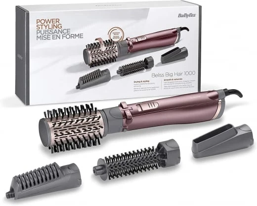 BaByliss Rotacinis plaukų šepetys AS960E, 1000 W, 2.25 m