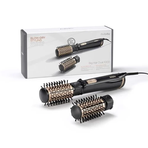 BaByliss AS962E besisukantis oro šepetys dideliems plaukams dvigubas 1000 1 u