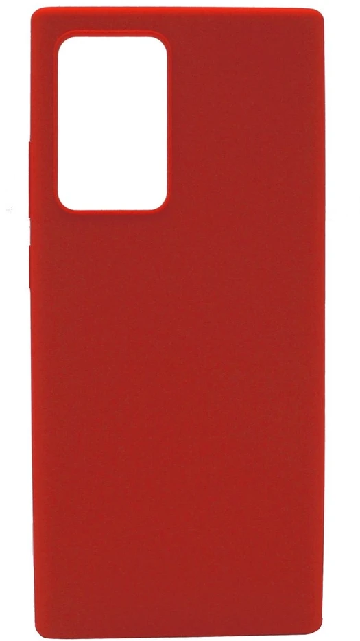 Evelatus Samsung Galaxy Note 20 Ultra Premium Soft Touch Silikoninis dėklas Raudona
