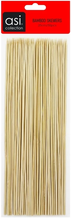 Asi Collection Bamboo grill skewers 50 pcs. 25cm Ø2.5cm