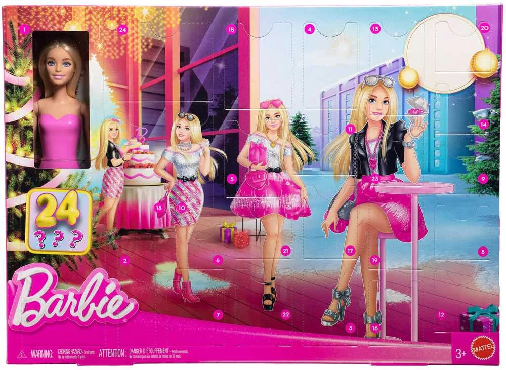 Advento kalendorius Mattel Barbie FAB (JFL63)