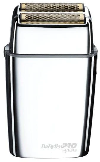 Barzdaskutė Mobili įkraunama plaukų skutimo mašinėlė BaByliss PRO Double Foil Metal Shaver FXFS2E