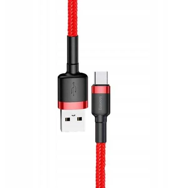 Kabelis Baseus Cafule USB į USB-C 3A 0,5 m