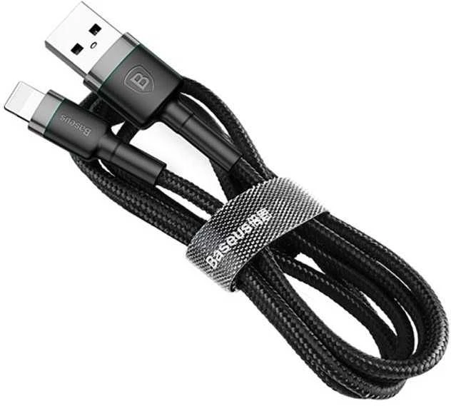 Baseus Cafule Micro USB kabelis 2.4A 0.5m - Pilkas / Juodas