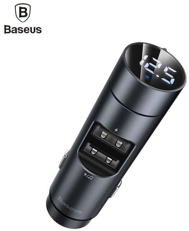 FM moduliatorius Baseus CCTM-B01 2xUSB