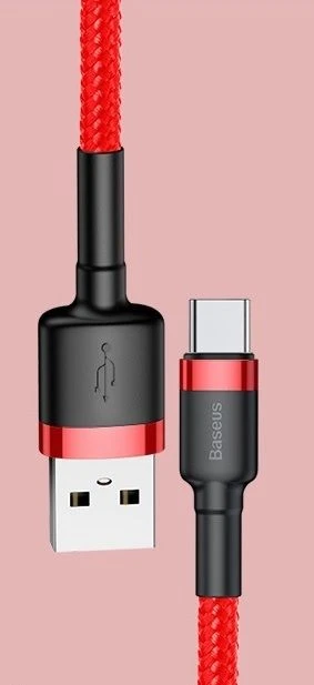 Baseus USB MicroUSB pakrovimo laidas | 1,5A/2m
