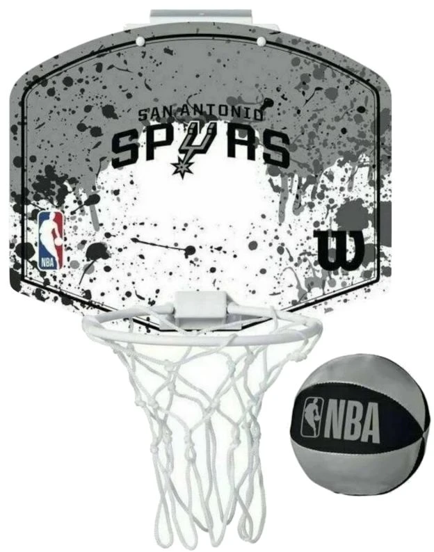 Wilson Basketbola groza komplekts NBA MINI-HOOP SAN ANTONIO SPURS