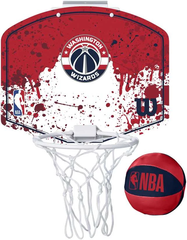 Krepšinio lenta Wilson NBA Team Washington Wizards Mini Hoop WTBA1302WAS (rozmiar_EU-Vienas dydis)