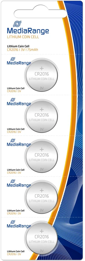 „MediaRange MediaRange MRBAT136“ buitinė baterija Vienkartinė CR2016 ličio baterija