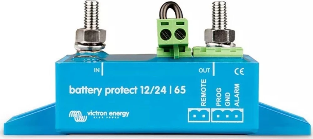 Akumuliatorių apsauga nuo gilaus iškrovimo BatteryProtect 12/24V-65A Victron Energy