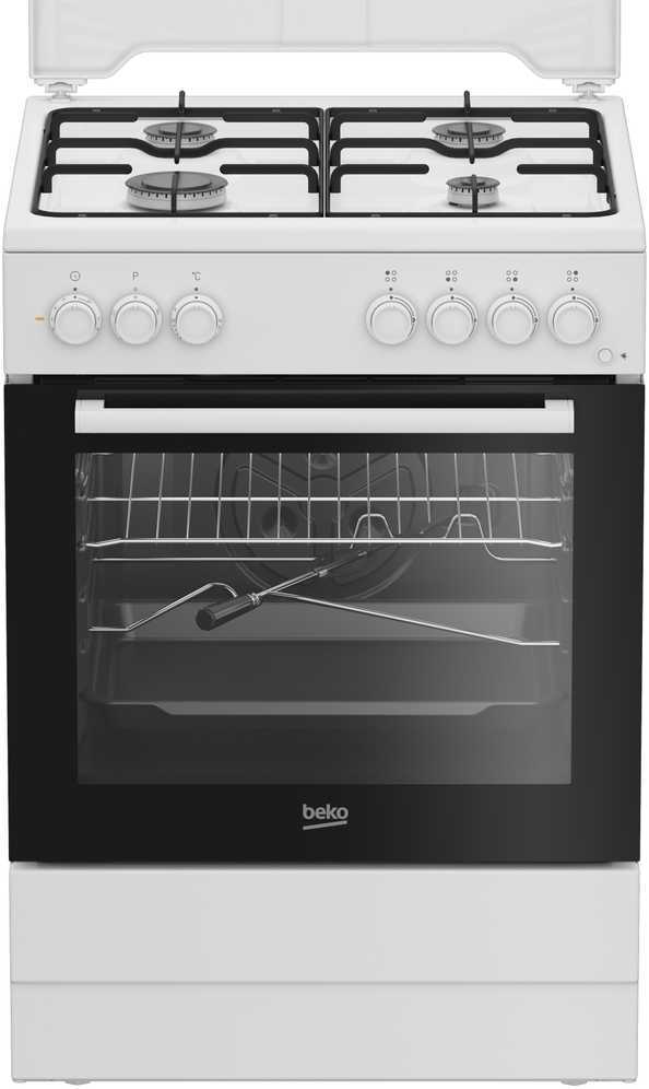 Viryklė BEKO Gas Cooker FBST62110DW, Plotis 60 cm