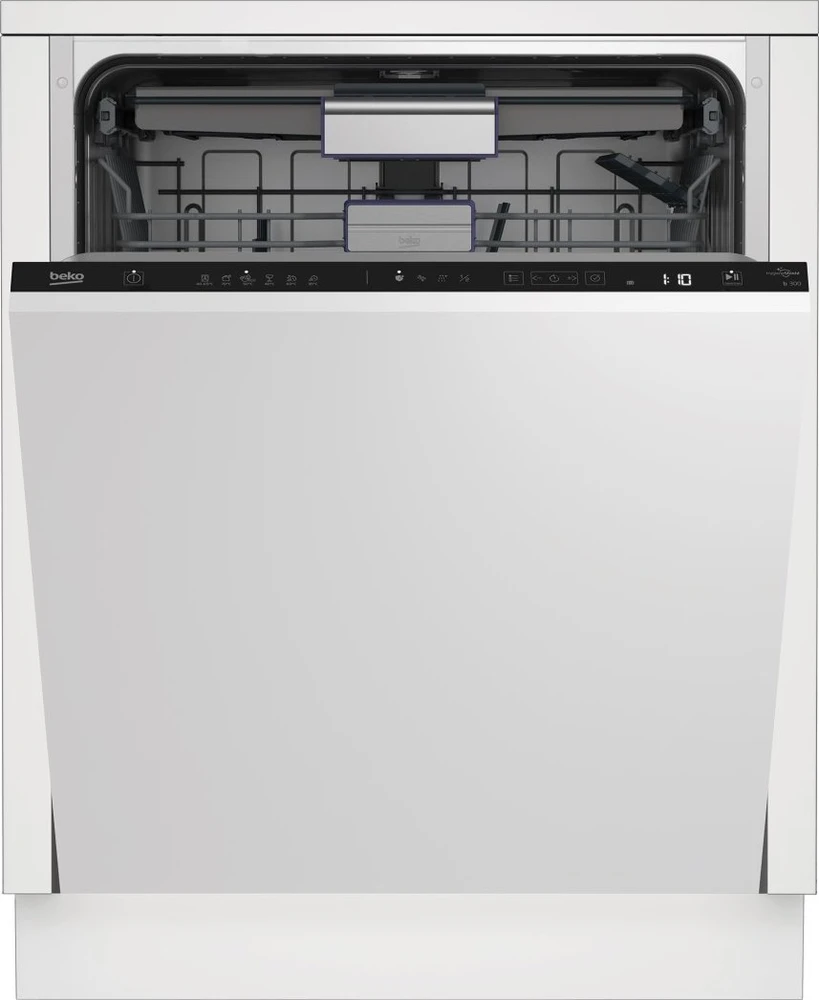 BEKO Indaplovė | BDIN36532 | Built-in | Plotis 60 cm | Number of place settings 15 | Number of programs 6 | Energy efficiency class D | Ekranas | Baltas