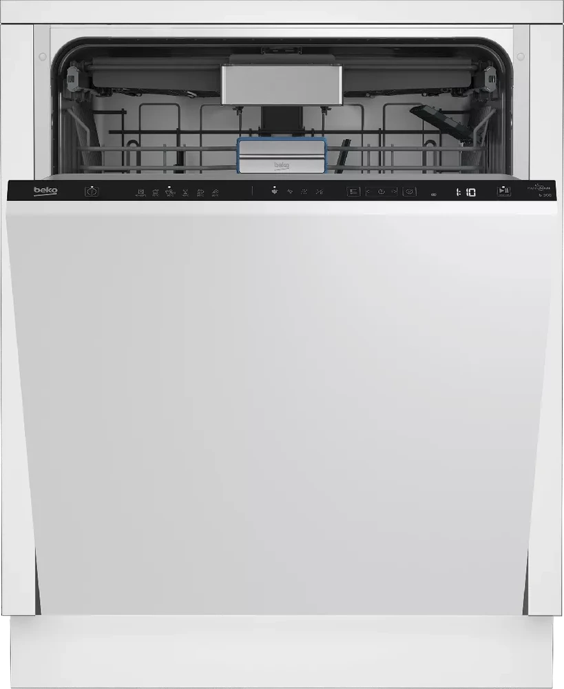 BEKO Indaplovė | BDIN36532 | Built-in | Plotis 60 cm | Number of place settings 15 | Number of programs 6 | Energy efficiency class D | Ekranas | Baltas
