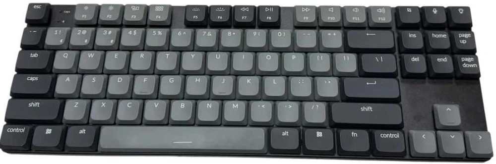 Keychron K1 QMK belaidė mechaninė klaviatūra (K1X-A4) | 6 versija