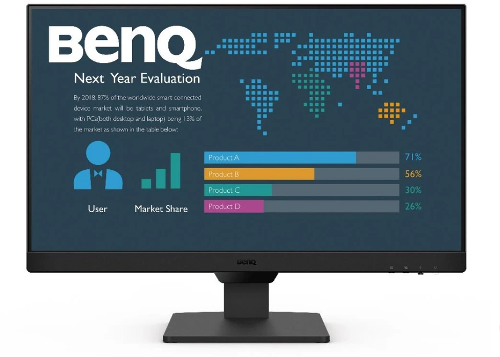 Monitorius BENQ BL2490 23,8 colio FHD IPS 250cd/m2 5ms 100Hz HDMIx2 DP garsiakalbiai