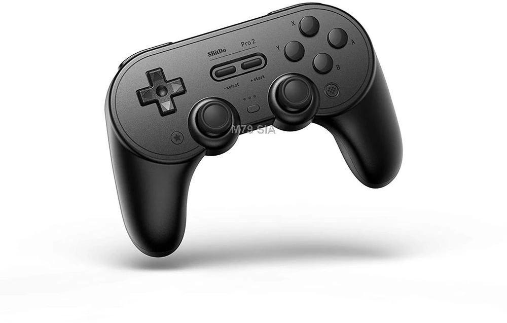 8BitDo PRO 2 Gamepad Hall Ed Belaidis Pultelis | Juodas