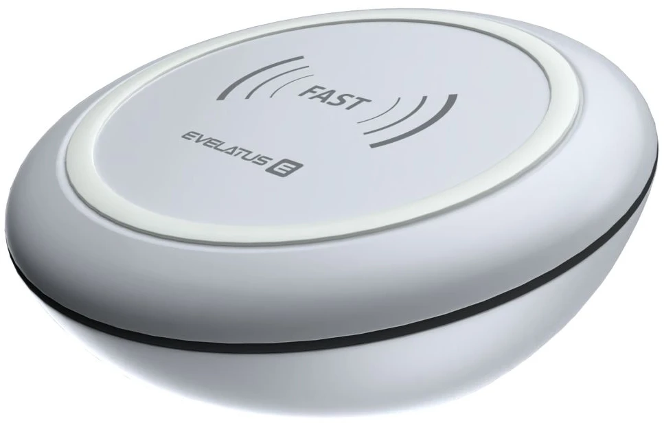 Evelatus Evelatus Evelatus Ewc01 Wireless Charger Baltas