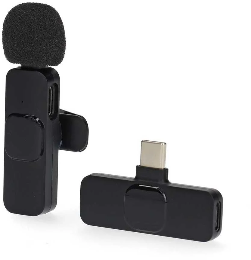 Nedis Belaidis prisegamas įkraunamas USB-C mikrofonas