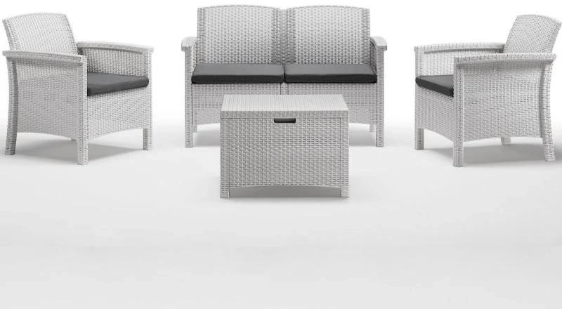 Gardena BICA Sodo baldų komplektas Set Venezia 2 baltas 169167