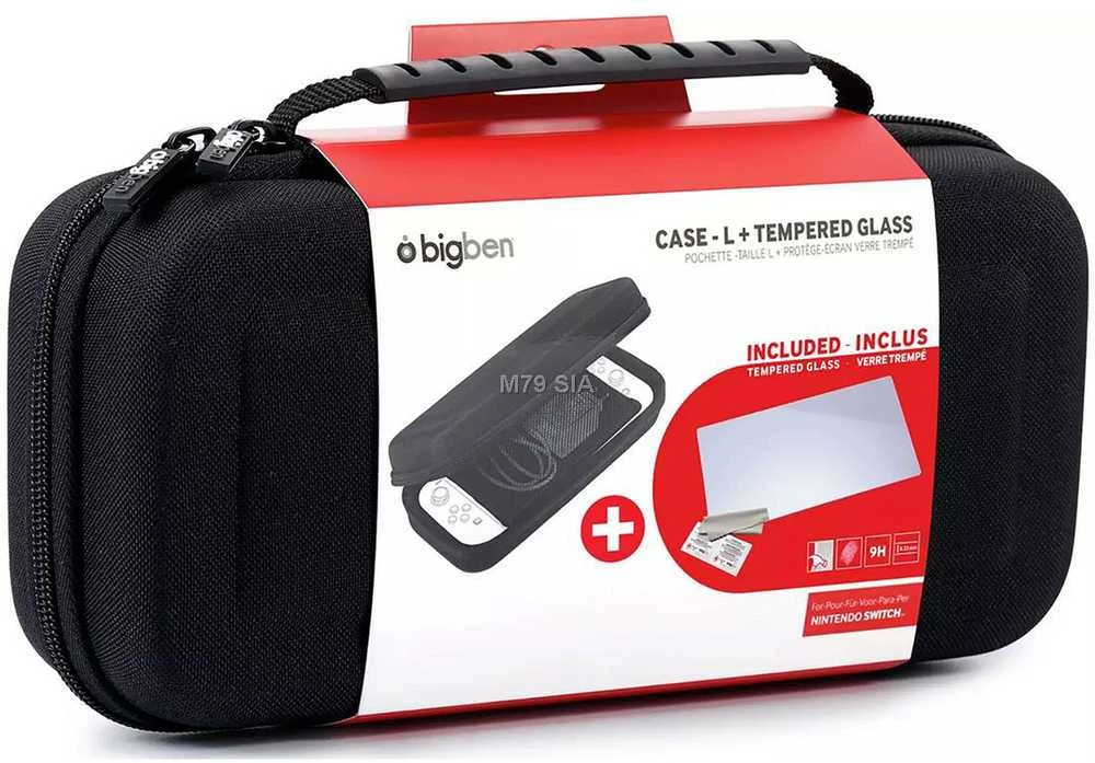 Big Ben Bigben Interactive SWITCHPACK5 nešiojamojo žaidimų kompiuterio dėklas Nintendo Juoda
