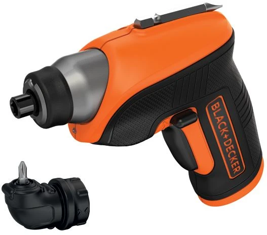 Black & Decker Juodas + DECKER AKUMULIATORIUS ATSUKTUKAS LI-ION 3.6V CS3652LC