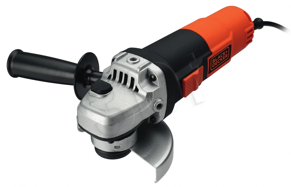 Black & Decker Juodas + DECKER KAMPINIS ŠLIUOTUVAS 125mm 1200W KG1202K
