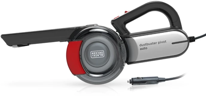 Black & Decker Juodas + DECKER DULKIŲ SIurblys 12V PV1200AV