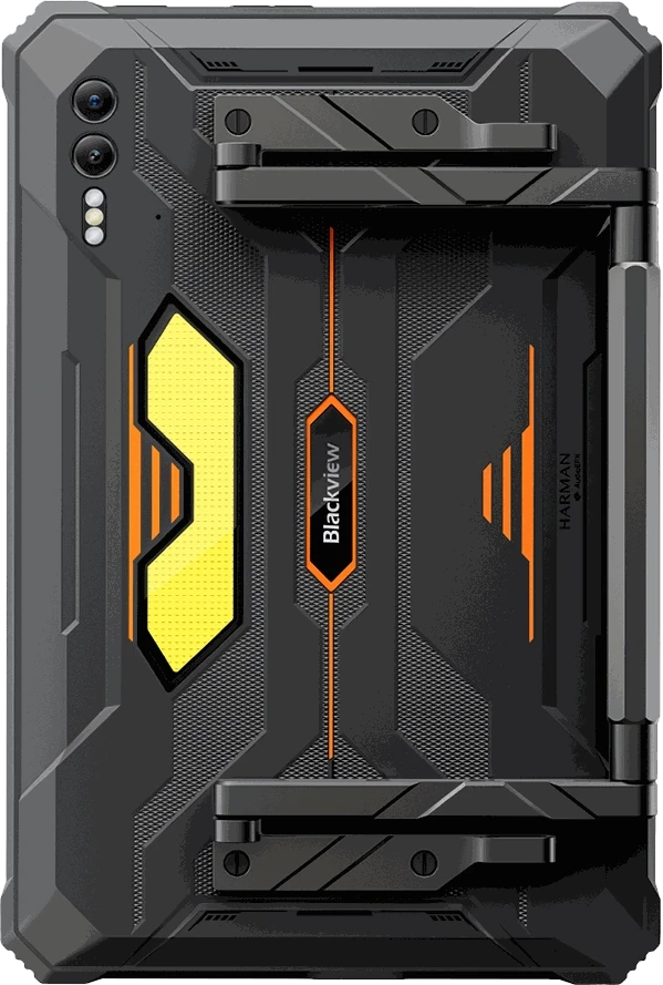 Planšetė „Blackview Rugged Tab Active 10 Pro“ 10,95 colio FHD+IPS 1920x1200 90Hz „Corning 3th“ 12 GB/512 GB MT6878 aštuonių branduolių procesorius 2,5 GHz 50 MP priekinė/108 MP+20 MP galinė kamera infraraudonųjų spindulių nulinis matymas 30000 mAh be įkrovimo „Android“ 14 iki 15 NFC stovyklavimo apšvietimas MIL-STD-810H oranžinis