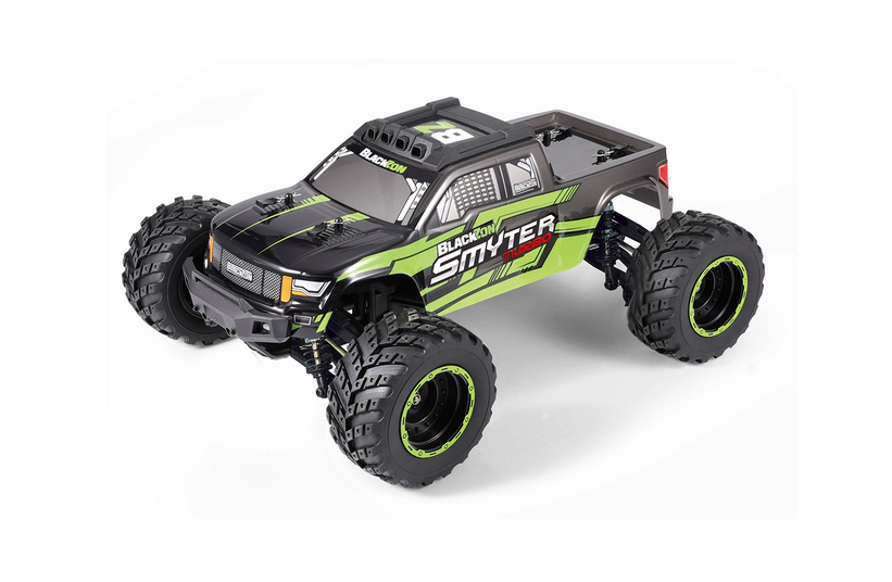 BLACKZON – Smyter MT Turbo 1/12 4WD 3S Brushless – Žalias (540251)