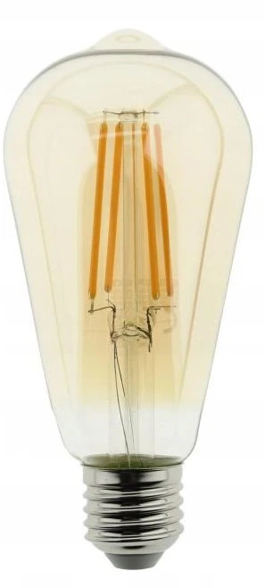 Italux Dekoratyvinė atmosferinė LEMPUTĖ FA-E27-8-WW Blaupunkt LED ST64 E27 edison 8W 806lm 230V 2300K šilta balta