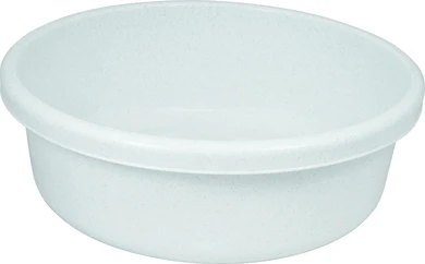 Curver / Keter Apvalus dubuo CURVER BASINS, balto granito spalvos, h13 x 36 x 36 cm, 9 L