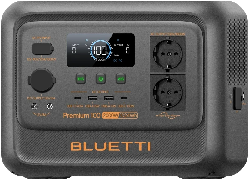 Nešiojama elektros stotelė Bluetti 100 V2 1024 Wh