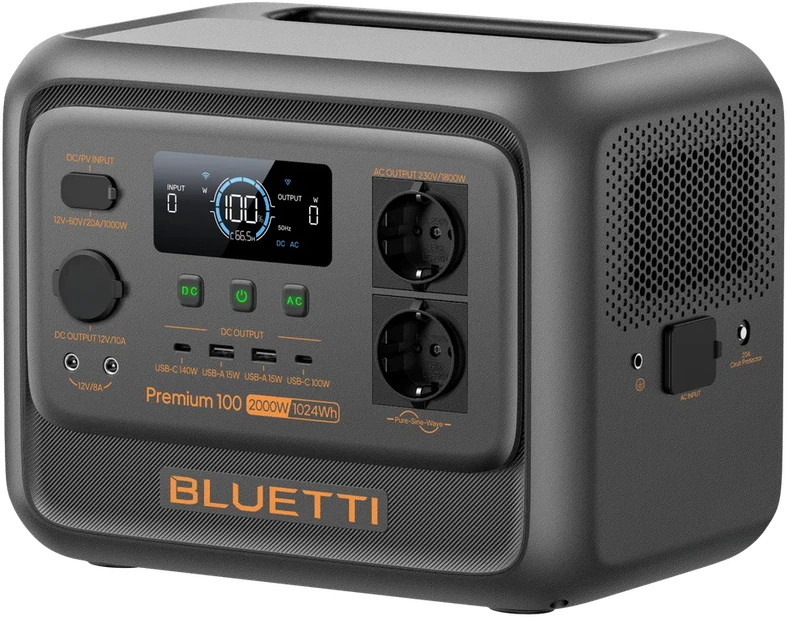 Nešiojama elektros stotelė Bluetti 100 V2 1024 Wh