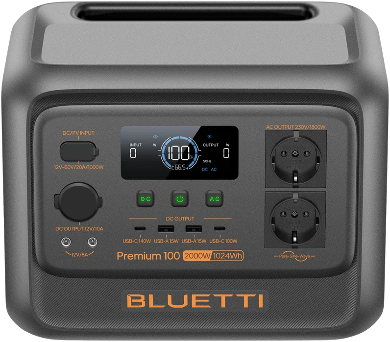 Nešiojama elektros stotelė Bluetti 100 V2 1024 Wh