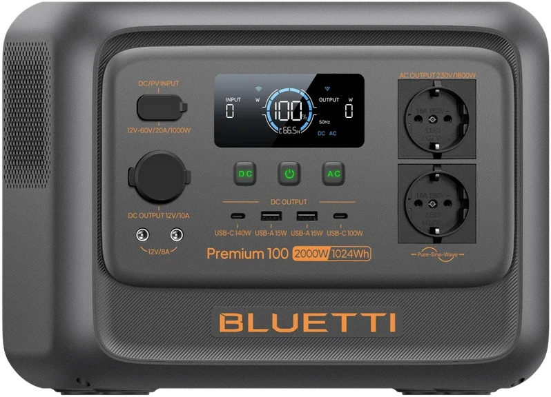 Nešiojama elektros stotelė Bluetti 100 V2 1024 Wh
