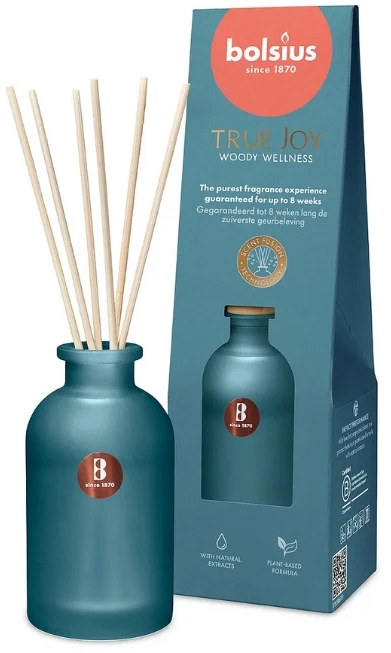 Namų kvapas Bolsius TRUE JOY Woody Wellness, 80 ml