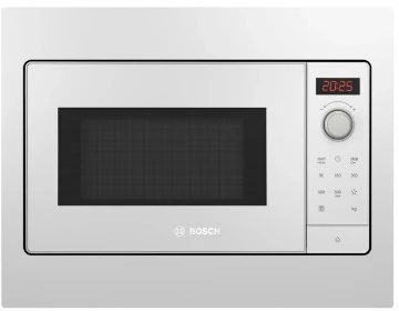 Bosch BFL523MW3 Serija 2, Įmontuojamoji mikrobangų krosnelė, Balta