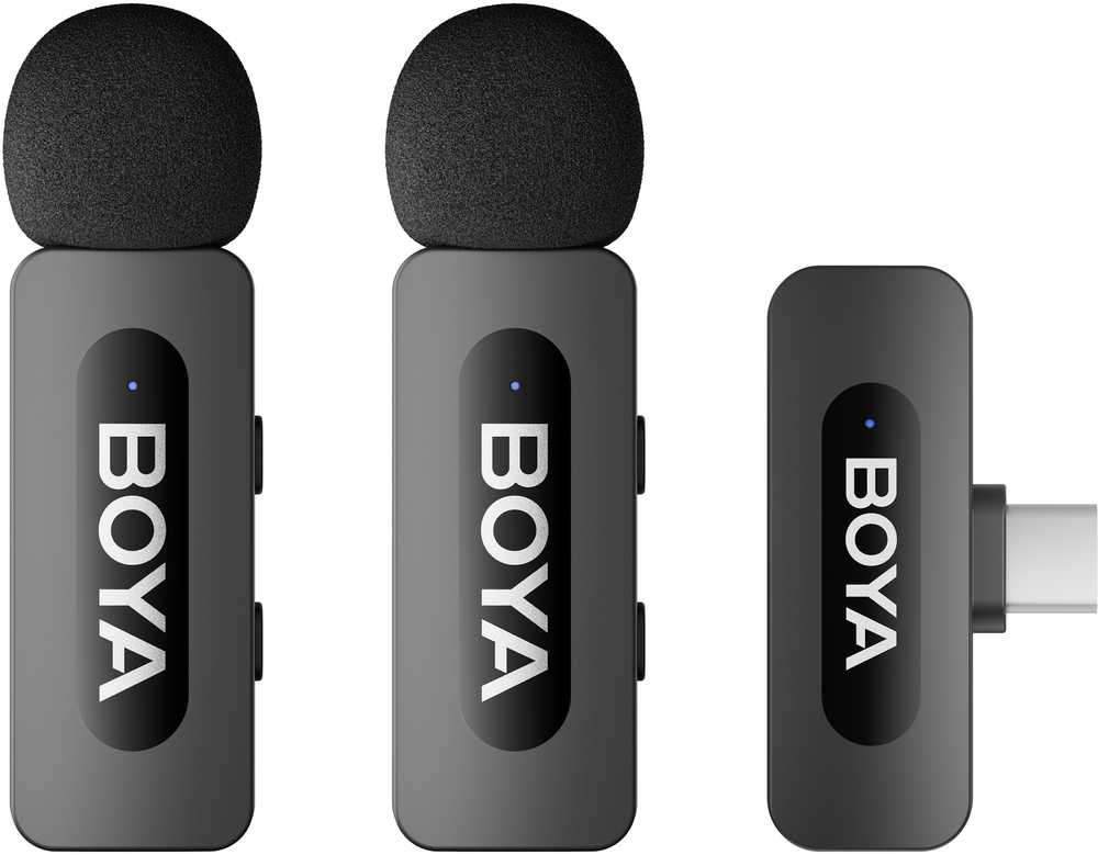 Boya BY-V20 belaidis mikrofonas USB-C