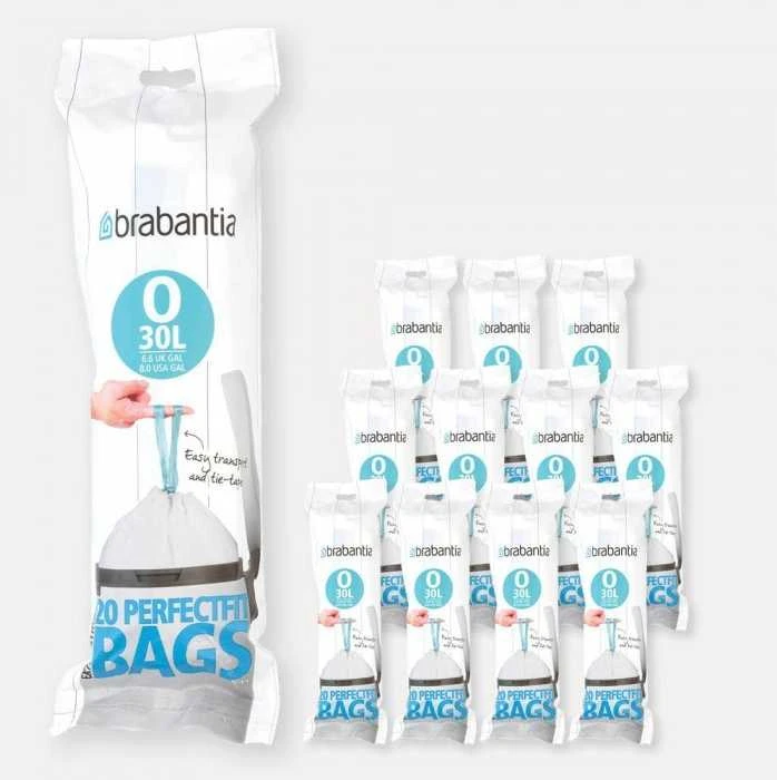 Brabantia PerfectFit Bin Liner Type O, 30 L, 20 Maišeliai