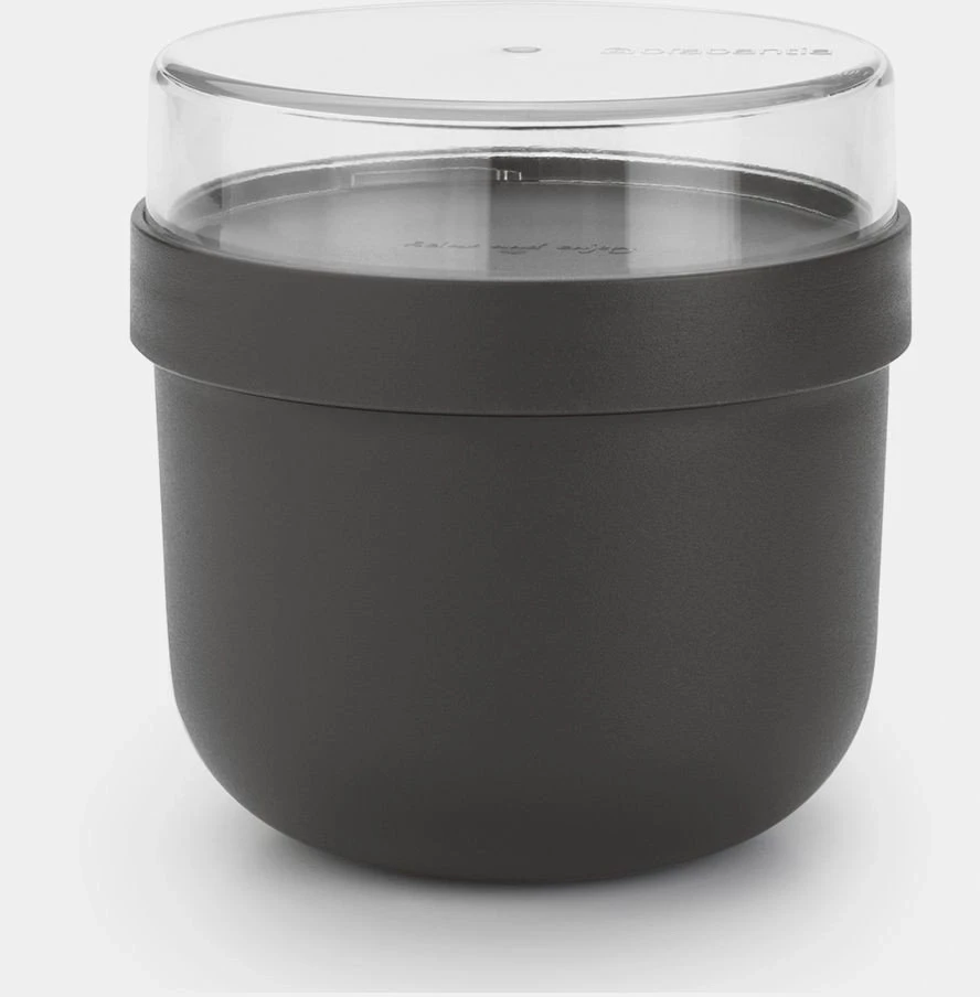 Brabantia BRABANTIA Make &amp, Take breakfast bowl 0.5L dark pilka 204180