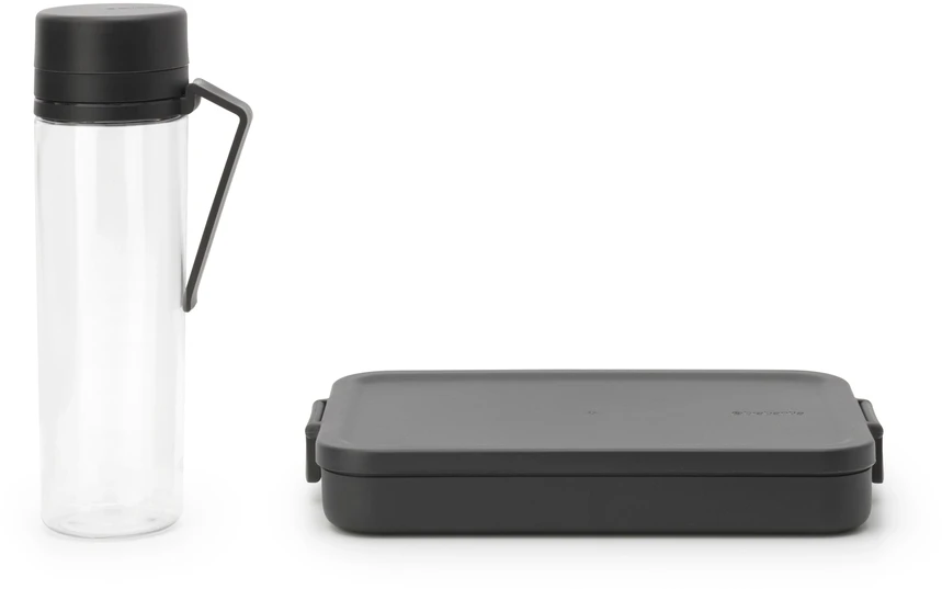 Brabantia BRABANTIA Make &amp, Take lunch break set dark pilkas 206689