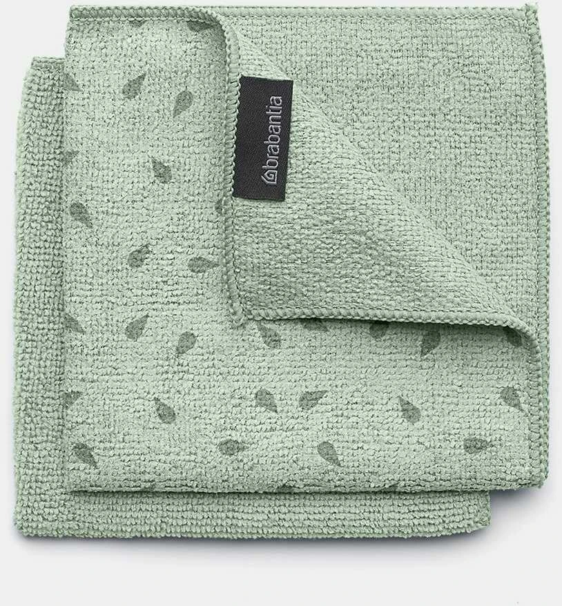 Brabantia Mikropluošto šluostės 2 vnt. 30x30cm - Jade Žalias