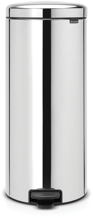 Brabantia Šiukšlių dėžė atidaroma koja (su metaliniu kibirėliu), 30 L