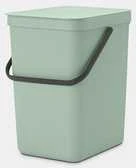 Brabantia Sort & Go Waste Bin Jade Žalias 25 L