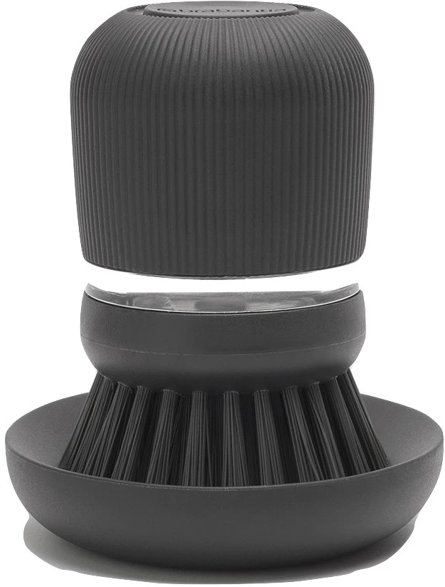 Brabantia Šepetys su muilo dozatoriumi - Dark Pilkas