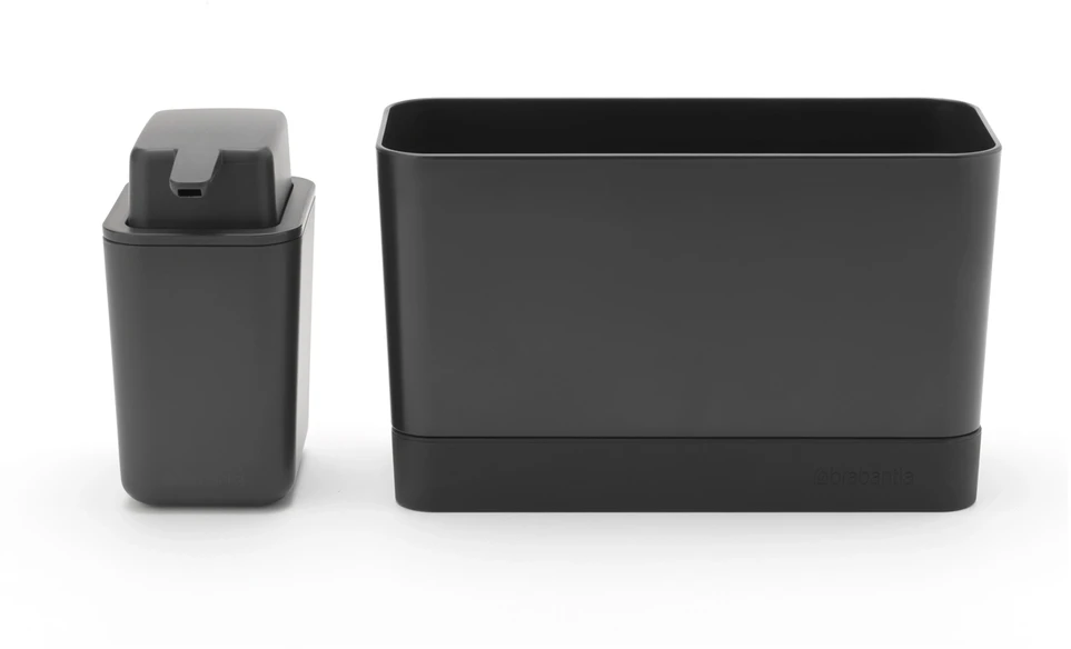 Brabantia Kriauklės rinkinys, 3vnt. - Dark Pilkas