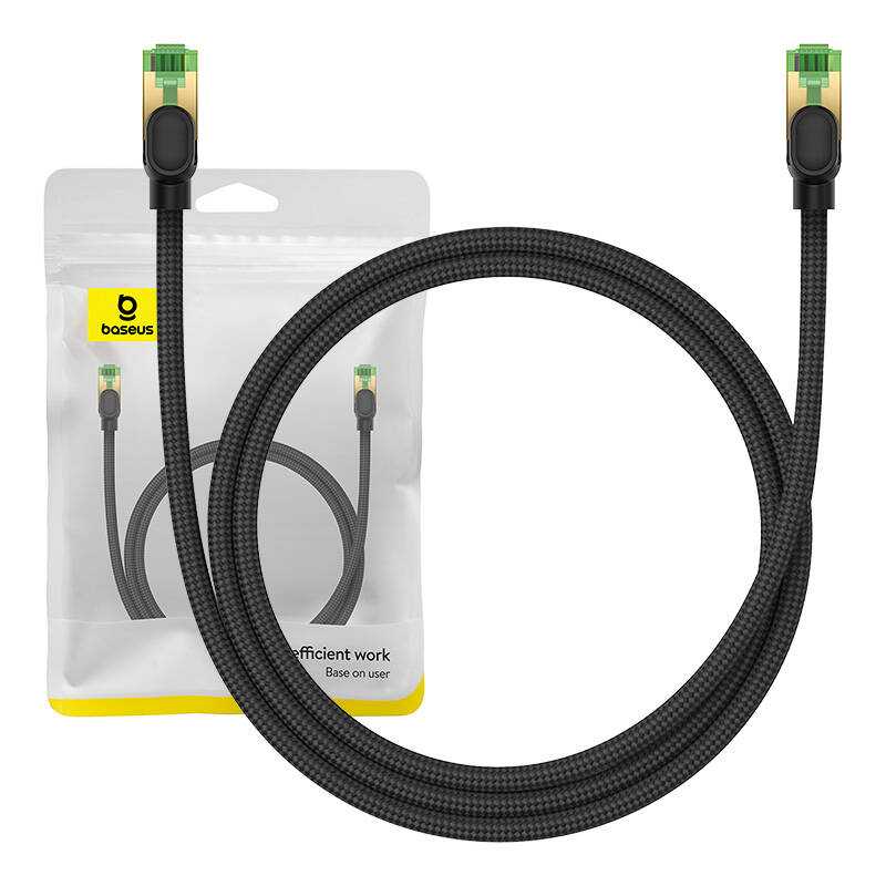 Pintas tinklo kabelis cat8 Baseus Ethernet RJ45 40Gbps 1m